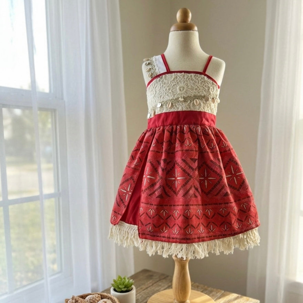 Girls Island Princess Costume Dress